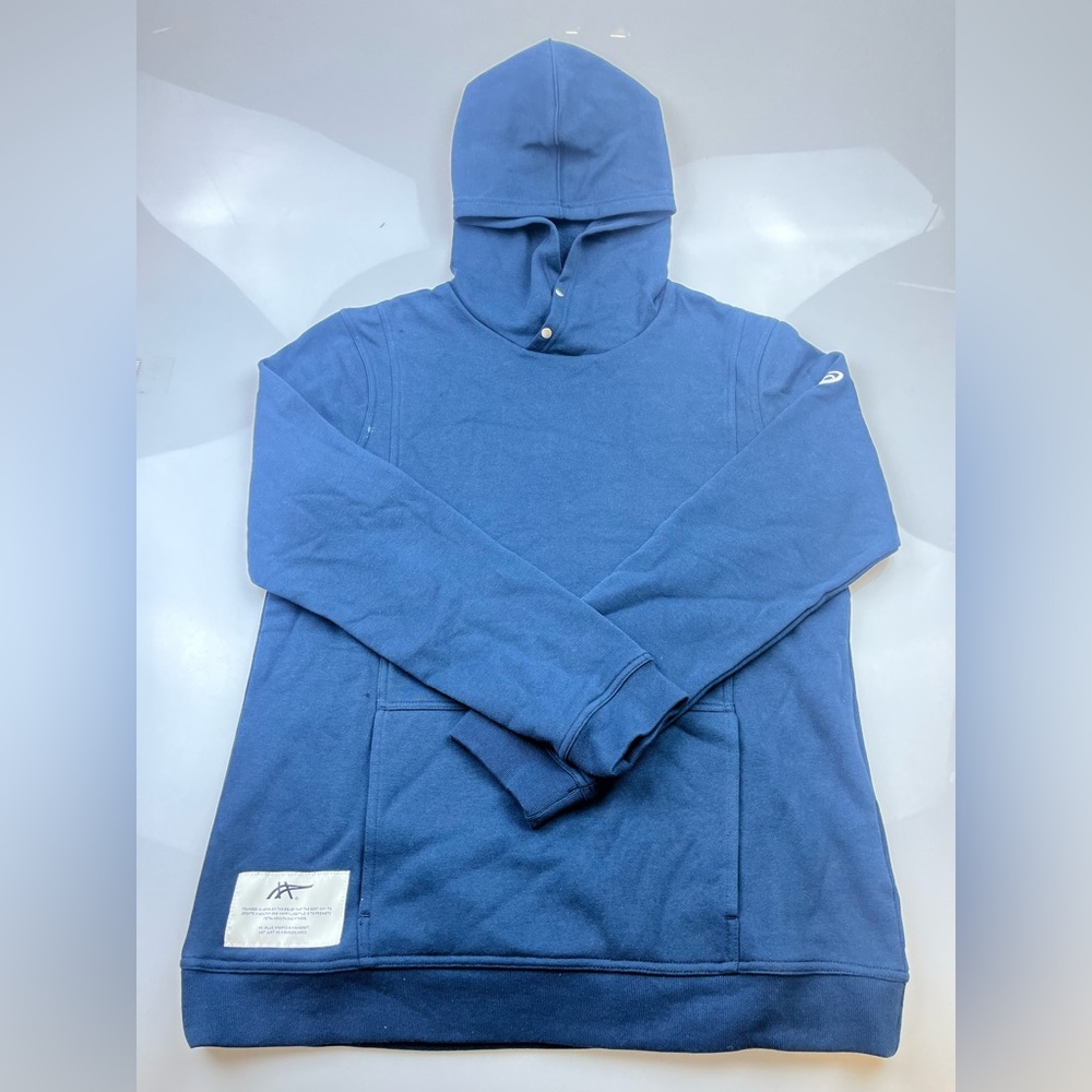 Asics SUNDAY SANA FLEECE HOODIE Pullover Hoodie N177-11 - Picture 2 of 9